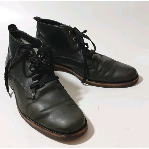 Timberland Men’s Leather Kendrick Chukka Waterproof Ankle Black Boots Size 9 main image 11